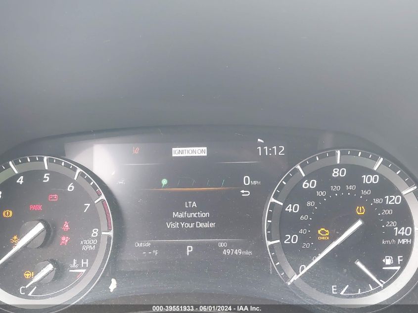 2020 Toyota Highlander Xle VIN: 5TDGZRBH7LS046812 Lot: 39551933