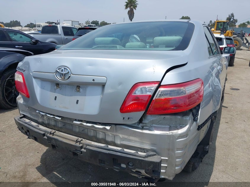 2007 Toyota Camry Ce/Le/Xle/Se VIN: 4T1BE46K17U709948 Lot: 39551948