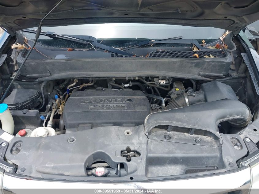 2012 Honda Pilot Ex-L VIN: 5FNYF3H51CB033758 Lot: 39551959