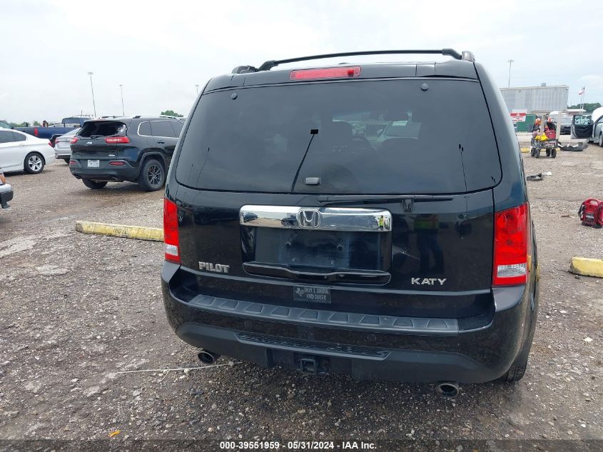 2012 Honda Pilot Ex-L VIN: 5FNYF3H51CB033758 Lot: 39551959