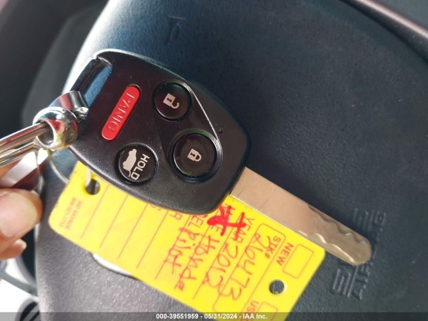 2012 Honda Pilot Ex-L VIN: 5FNYF3H51CB033758 Lot: 39551959