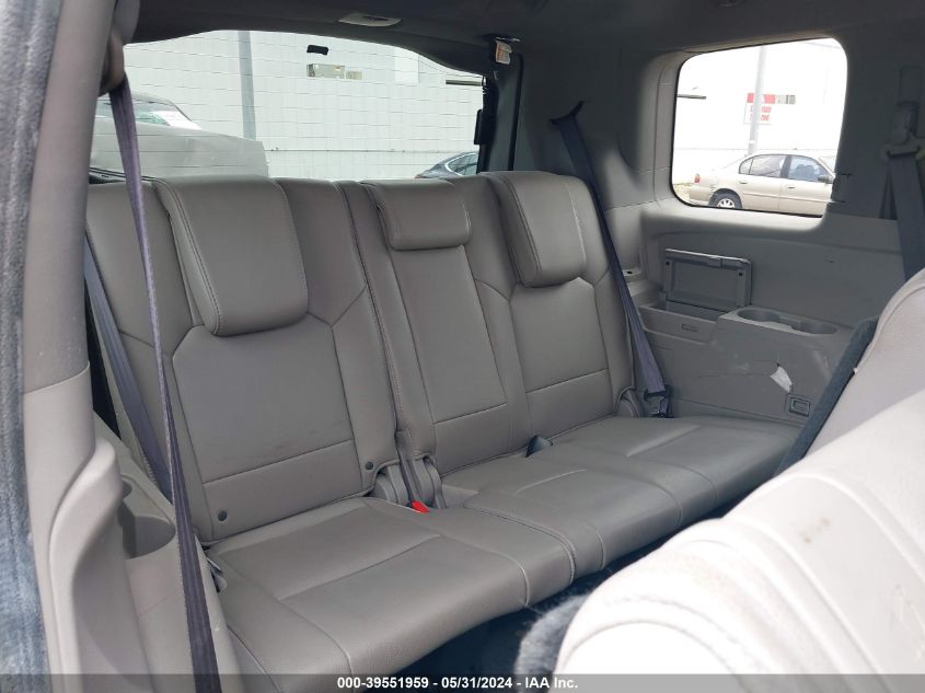 2012 Honda Pilot Ex-L VIN: 5FNYF3H51CB033758 Lot: 39551959