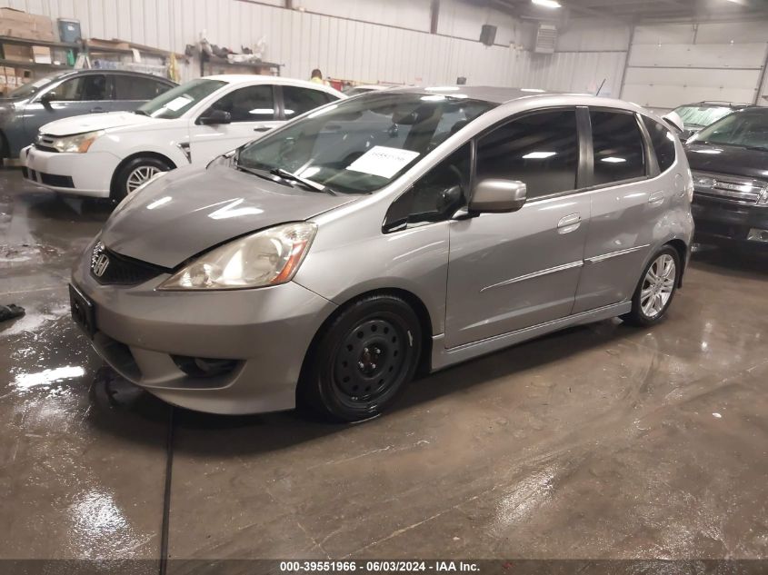 2009 Honda Fit Sport VIN: JHMGE88679S056900 Lot: 39551966