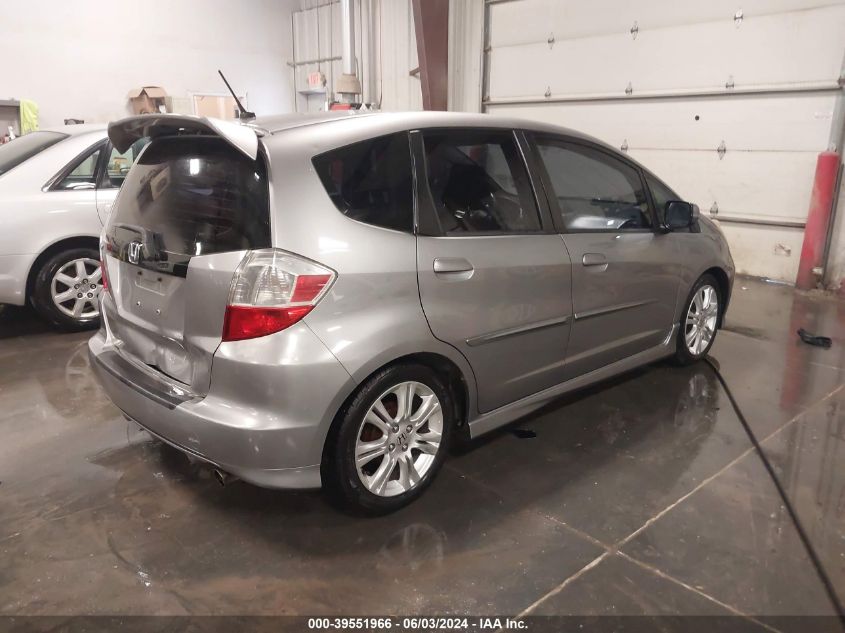 2009 Honda Fit Sport VIN: JHMGE88679S056900 Lot: 39551966