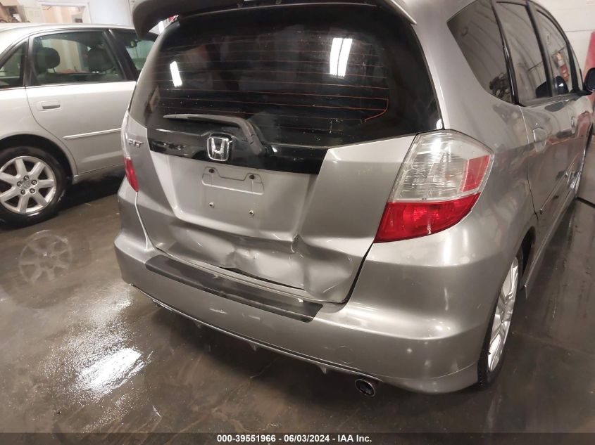 2009 Honda Fit Sport VIN: JHMGE88679S056900 Lot: 39551966