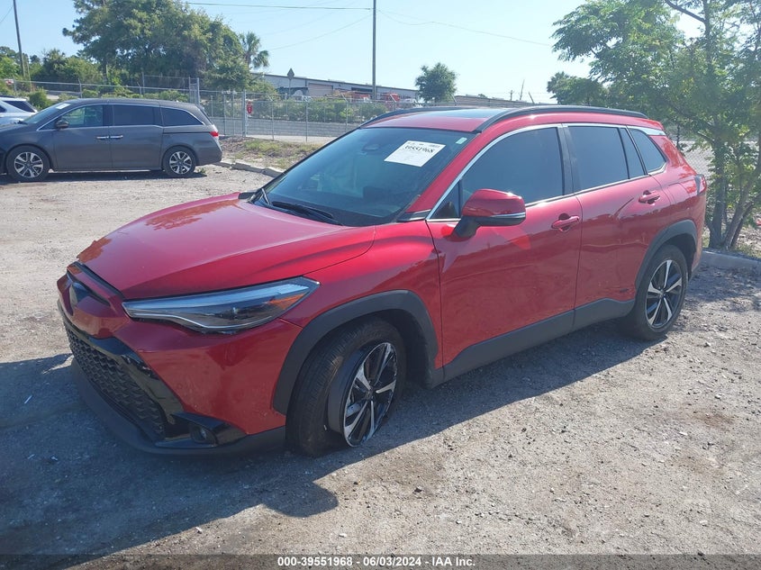 2023 Toyota Corolla Cross Hybrid Xse VIN: 7MUFBABG2PV002687 Lot: 39551968
