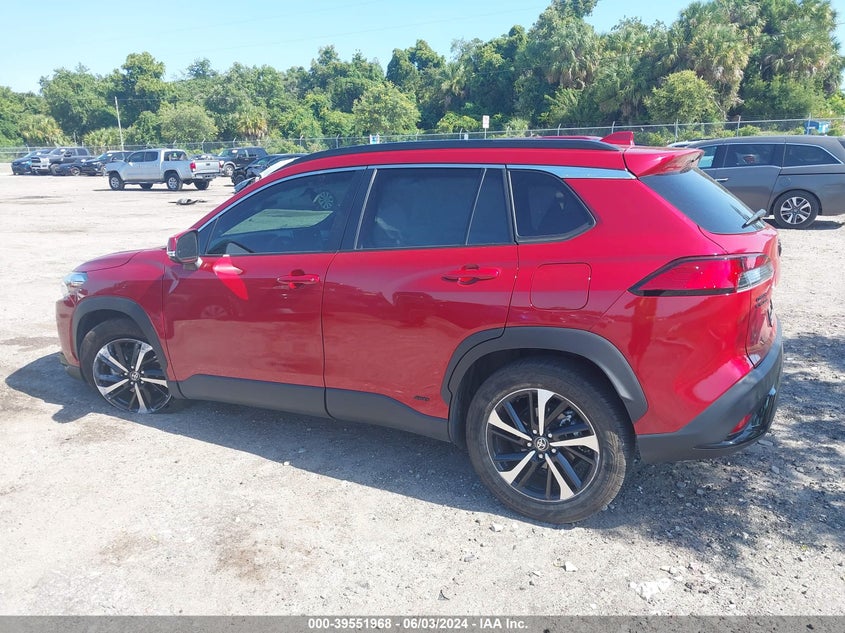 2023 Toyota Corolla Cross Hybrid Xse VIN: 7MUFBABG2PV002687 Lot: 39551968