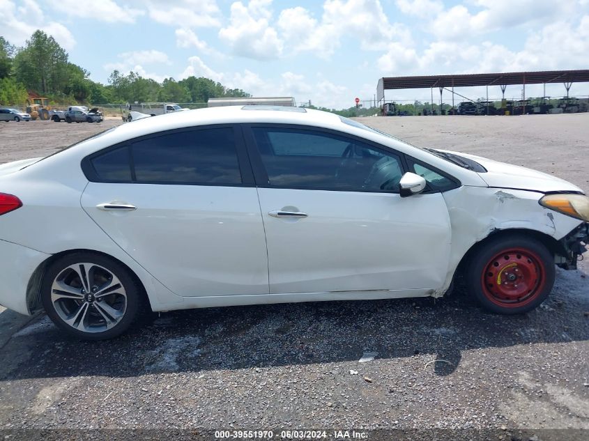 2016 Kia Forte Ex VIN: KNAFZ4A85G5552051 Lot: 39551970