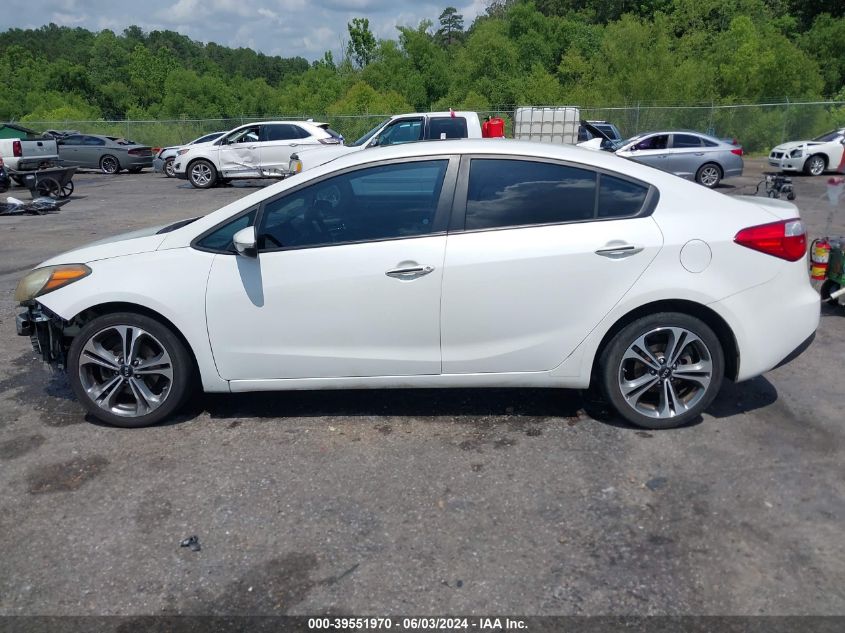 2016 Kia Forte Ex VIN: KNAFZ4A85G5552051 Lot: 39551970