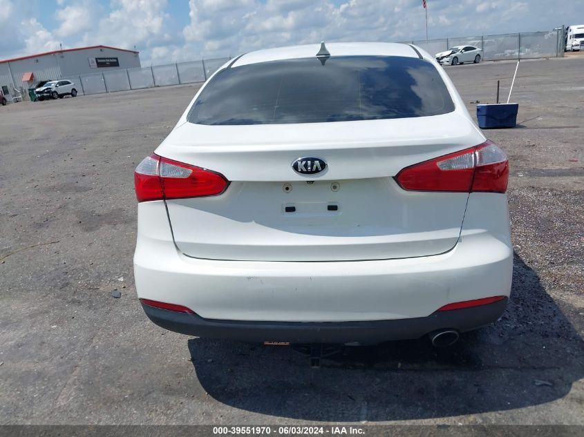 2016 Kia Forte Ex VIN: KNAFZ4A85G5552051 Lot: 39551970