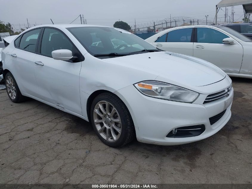 2016 Dodge Dart Sxt Sport VIN: 1C3CDFFA8GD820967 Lot: 39551984