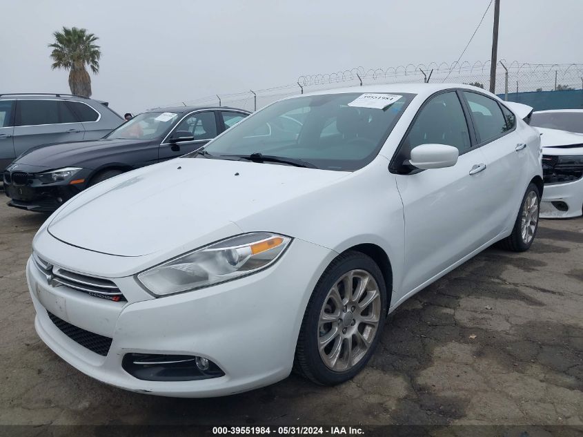 2016 Dodge Dart Sxt Sport VIN: 1C3CDFFA8GD820967 Lot: 39551984