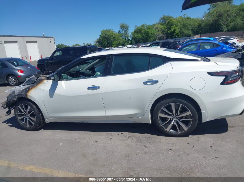 2019 Nissan Maxima S/Sl/Sr/Sv/Platinum VIN: 1N4AA6AV3KC380263 Lot: 39551987