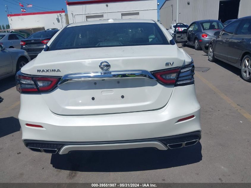 2019 Nissan Maxima S/Sl/Sr/Sv/Platinum VIN: 1N4AA6AV3KC380263 Lot: 39551987