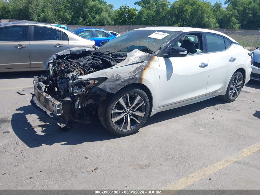 2019 Nissan Maxima S/Sl/Sr/Sv/Platinum VIN: 1N4AA6AV3KC380263 Lot: 39551987