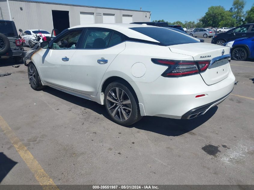 2019 Nissan Maxima S/Sl/Sr/Sv/Platinum VIN: 1N4AA6AV3KC380263 Lot: 39551987