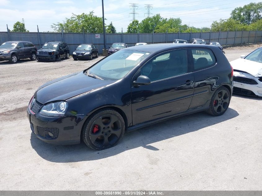 2007 Volkswagen Gti 2-Door/Fahrenheit VIN: WVWFV71K87W254986 Lot: 39551990