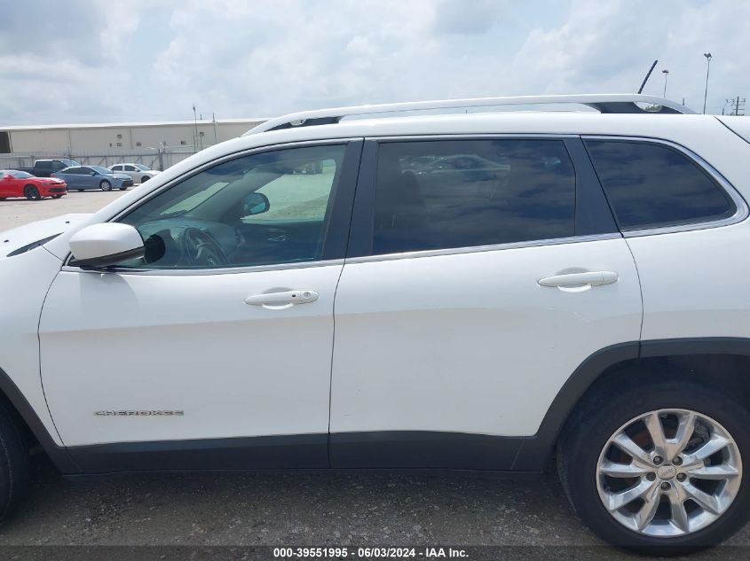 2016 Jeep Cherokee Limited VIN: 1C4PJLDB6GW242940 Lot: 39551995