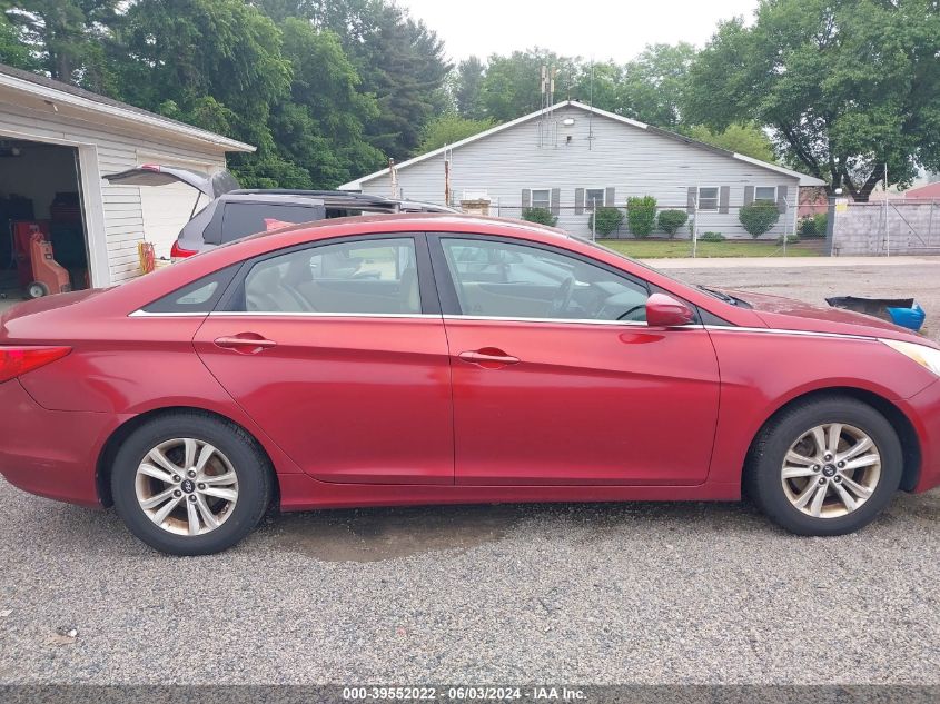 2013 Hyundai Sonata Gls VIN: 5NPEB4AC9DH722396 Lot: 39552022