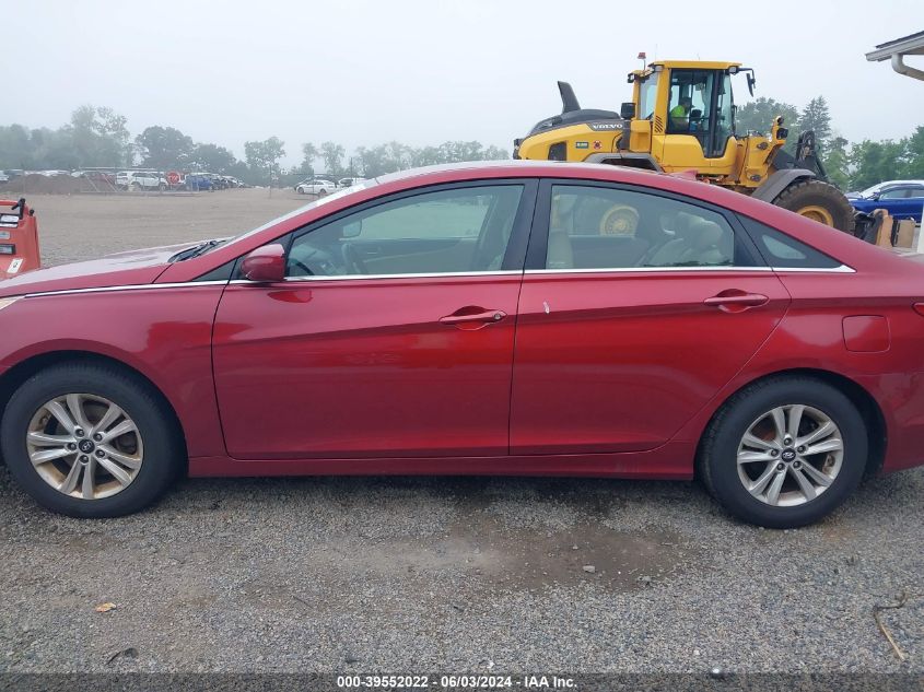 2013 Hyundai Sonata Gls VIN: 5NPEB4AC9DH722396 Lot: 39552022