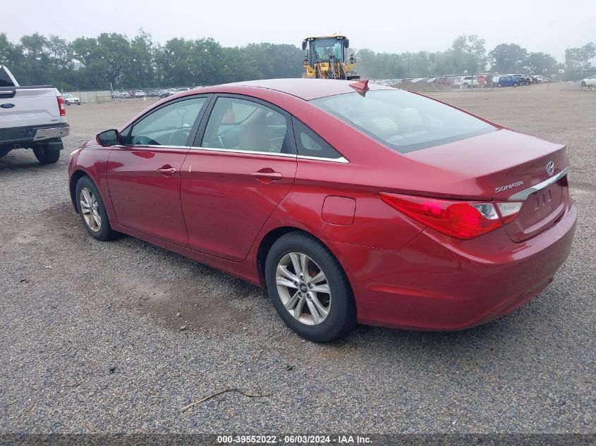 2013 Hyundai Sonata Gls VIN: 5NPEB4AC9DH722396 Lot: 39552022