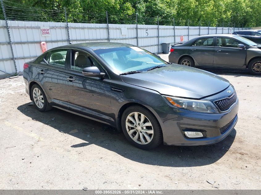 2015 Kia Optima Ex VIN: 5XXGN4A79FG473230 Lot: 39552026