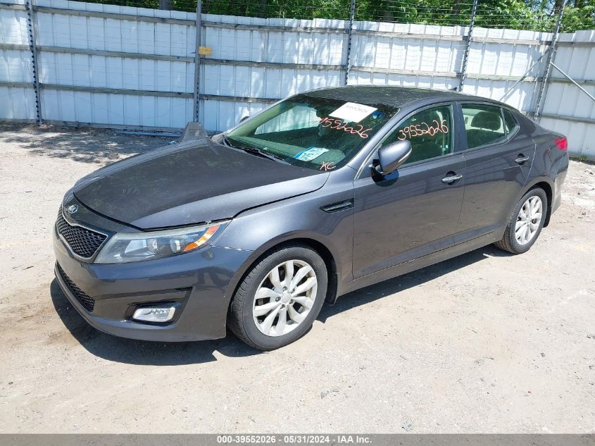 2015 Kia Optima Ex VIN: 5XXGN4A79FG473230 Lot: 39552026