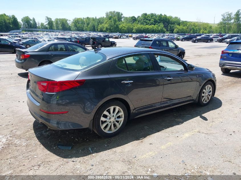 2015 Kia Optima Ex VIN: 5XXGN4A79FG473230 Lot: 39552026