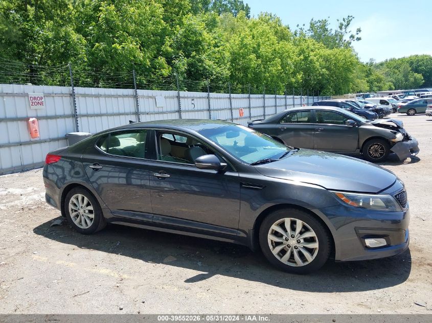 2015 Kia Optima Ex VIN: 5XXGN4A79FG473230 Lot: 39552026