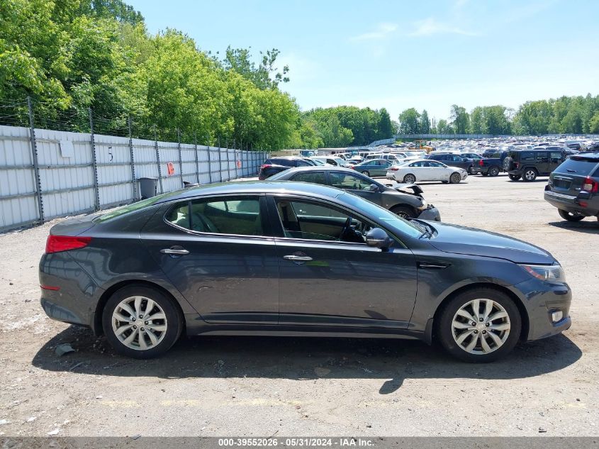 2015 Kia Optima Ex VIN: 5XXGN4A79FG473230 Lot: 39552026