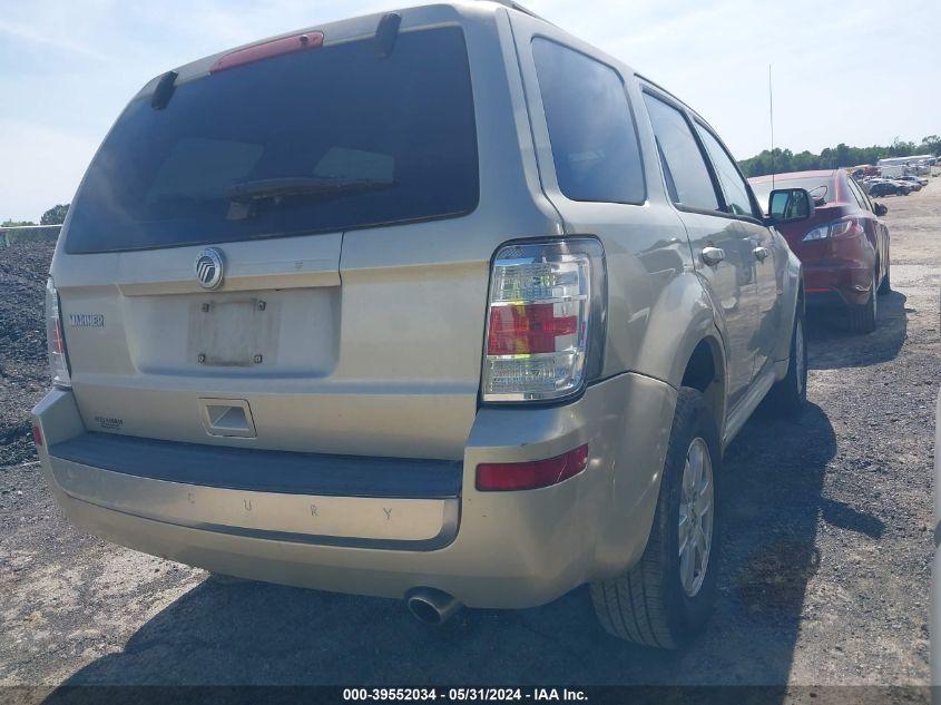 2010 Mercury Mariner VIN: 4M2CN8B75AKJ03941 Lot: 39552034