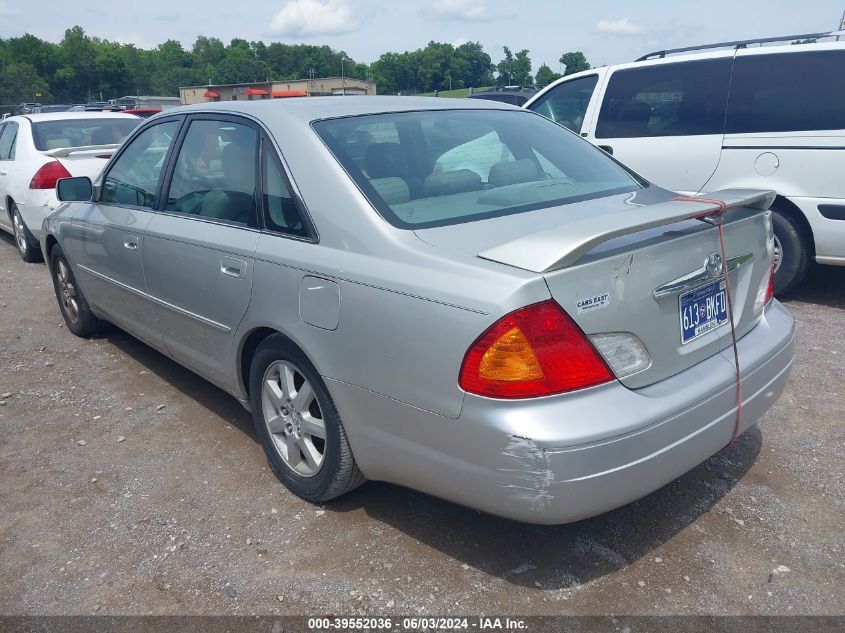 2001 Toyota Avalon Xls VIN: 4T1BF28B51U172930 Lot: 39552036