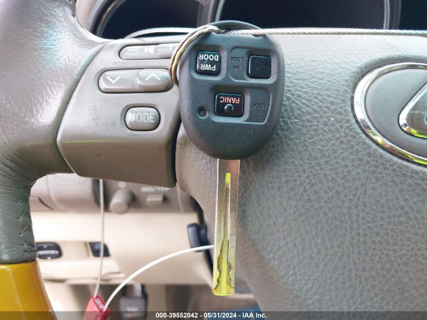 2008 Lexus Rx 350 VIN: JTJGK31U080011469 Lot: 39552042