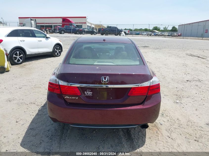 2014 Honda Accord Ex-L VIN: 1HGCR2F88EA267000 Lot: 39552045