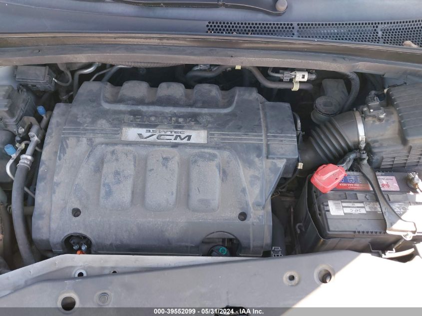 2010 Honda Odyssey Ex-L VIN: 5FNRL3H62AB028510 Lot: 39552099