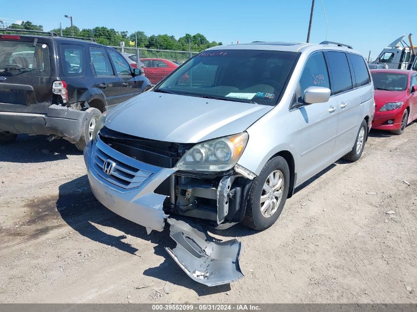 2010 Honda Odyssey Ex-L VIN: 5FNRL3H62AB028510 Lot: 39552099