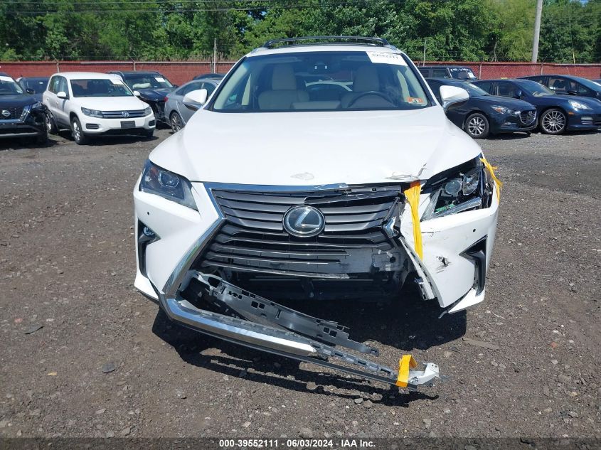 2017 Lexus Rx 350 VIN: JTJBZMCAXH2023146 Lot: 39552111