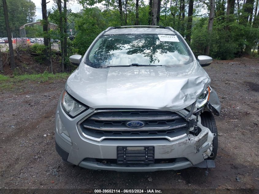 2020 Ford Ecosport Titanium VIN: MAJ3S2KE8LC317478 Lot: 39552114