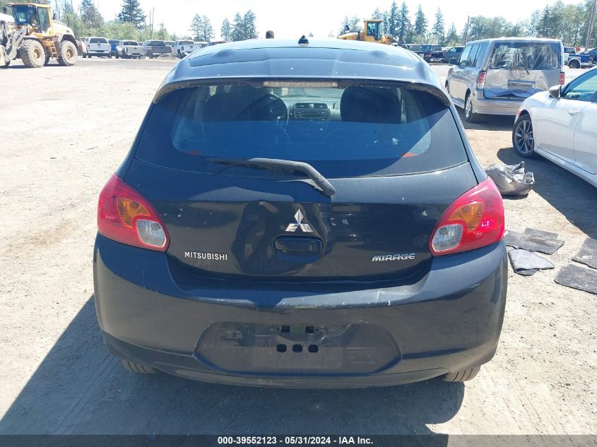 2015 Mitsubishi Mirage De/Rf VIN: ML32A3HJ4FH042172 Lot: 39552123