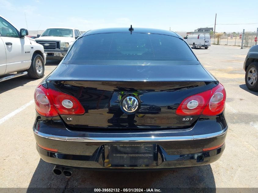 2011 Volkswagen Cc Sport VIN: WVWMN7AN5BE707087 Lot: 39552132