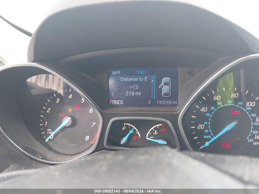 2014 Ford Escape Se VIN: 1FMCU0GX1EUB27551 Lot: 39552143