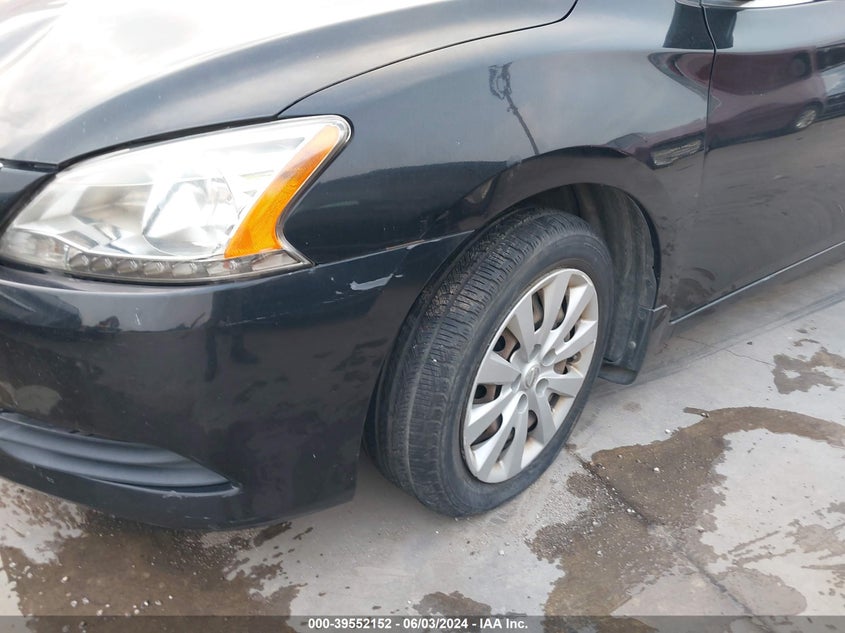 2013 Nissan Sentra Sv VIN: 1N4AB7AP9DN900686 Lot: 39552152