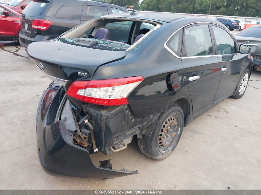 2013 Nissan Sentra Sv VIN: 1N4AB7AP9DN900686 Lot: 39552152