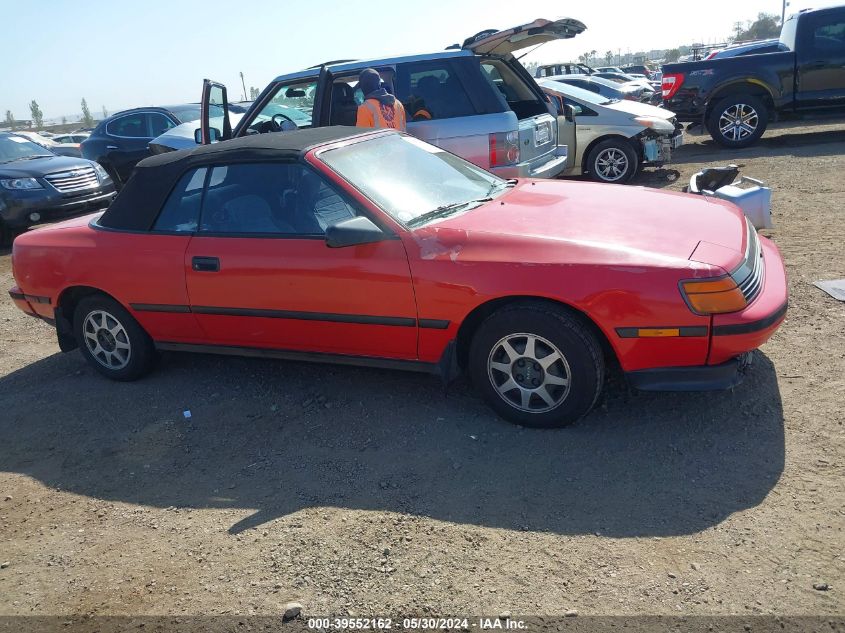 1989 Toyota Celica Gt VIN: JT5ST62K9K7320456 Lot: 39552162