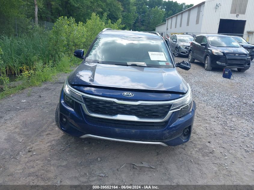 2021 Kia Seltos Ex VIN: KNDERCAA4M7183419 Lot: 39552164