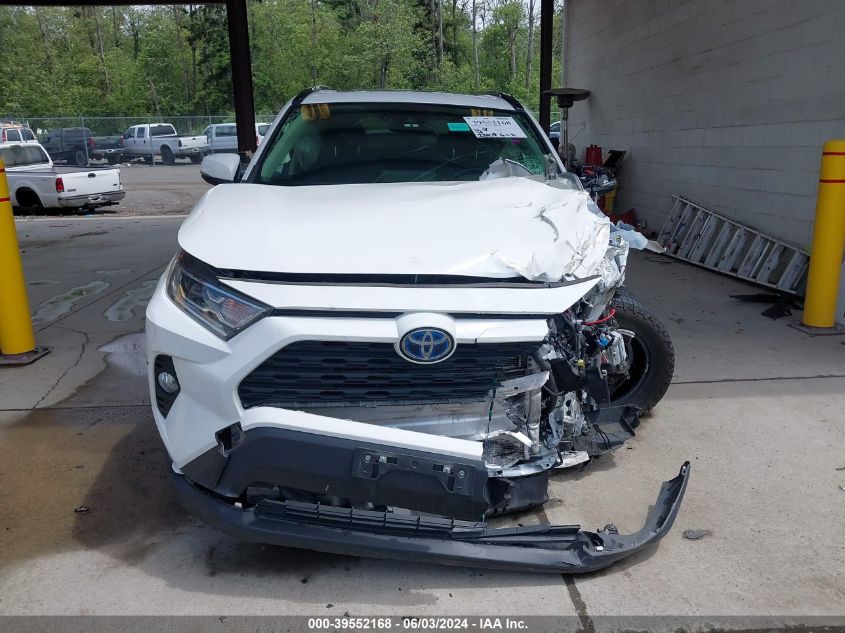 2020 Toyota Rav4 Xle Hybrid VIN: JTMRWRFV9LD542160 Lot: 39552168