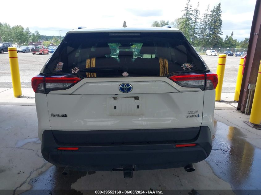 2020 Toyota Rav4 Xle Hybrid VIN: JTMRWRFV9LD542160 Lot: 39552168