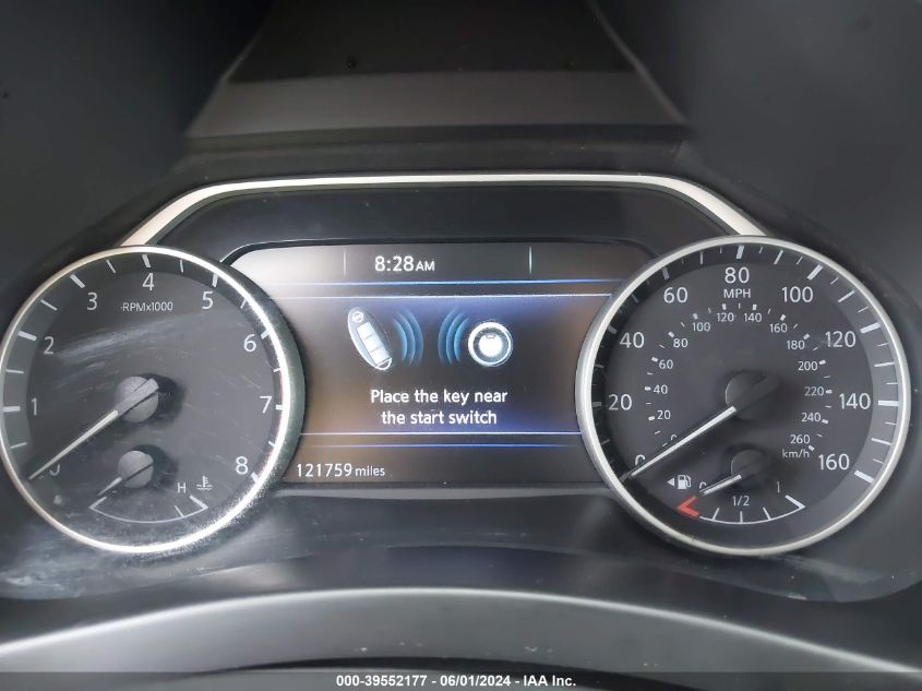 2018 Nissan Murano Sl VIN: 5N1AZ2MG6JN160297 Lot: 39552177