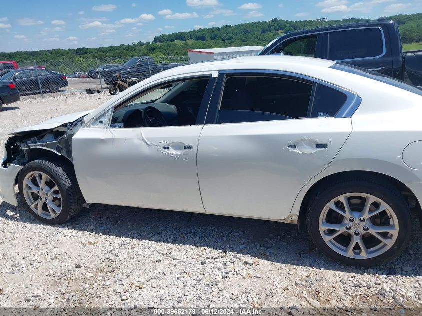 2014 Nissan Maxima 3.5 S/3.5 Sv VIN: 1N4AA5AP1EC486081 Lot: 39552179