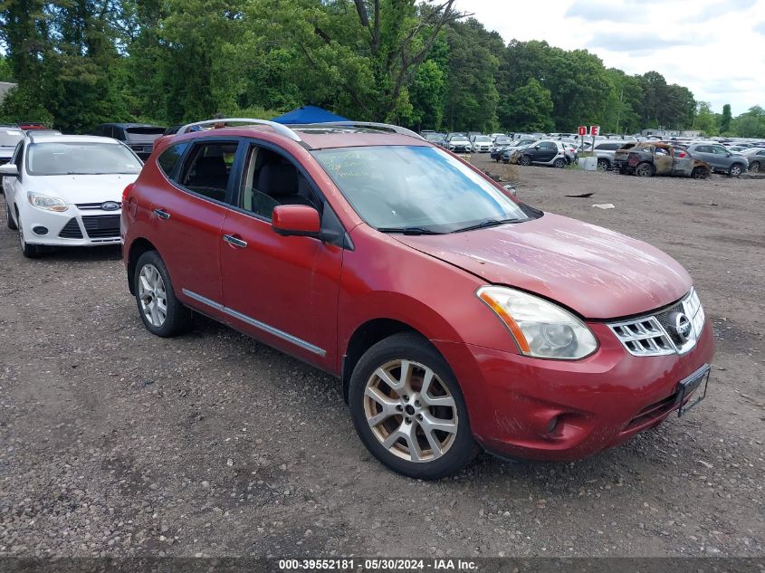 2012 Nissan Rogue Sv W/Sl Pkg VIN: JN8AS5MV2CW413996 Lot: 39552181